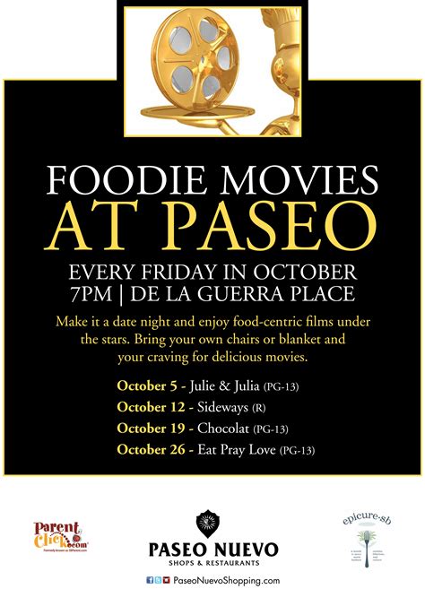 Foodie Movies at Paseo Nuevo - The Santa Barbara Independent