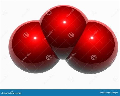 Ozone Molecule 3d Stock Illustration Illustration Of Pharmacy 9035724