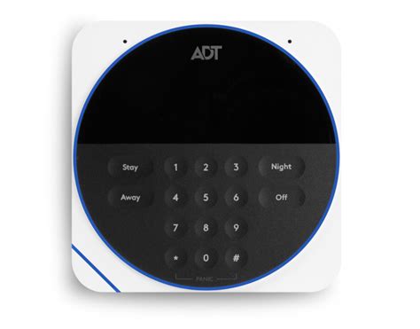 Alarm Keypad Diy Adt Home Security Equipment Self Setup