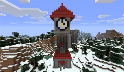 Minecraft Clock Tower Design