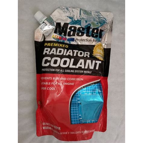 Jual Air Radiator Coolant Master Hijau Premixed 1 Quart Shopee Indonesia