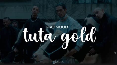 Mahmood Tuta Gold Testo Lyrics Sanremo Youtube