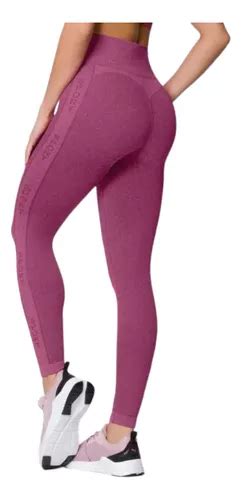 Calça Legging Selene Sem Costura 20945 001 Pink Mescla