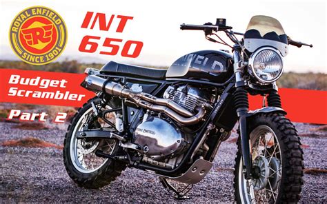 Royal Enfield Interceptor 650 Custom Scrambler Royal Enfield Int650