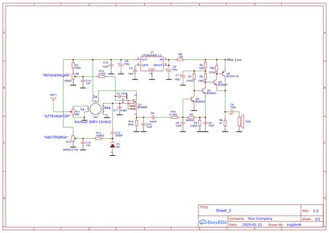 regenerative receiver 2.9-3.8 MHz - OSHWLab