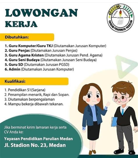 Lowongan Kerja Medan Mei Di Yayasan Pendidikan Parulian Lowongan