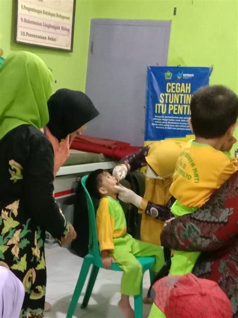 Gebyar Pelaksanaan Pekan Imunisasi Nasional PIN Polio Tahun 2024