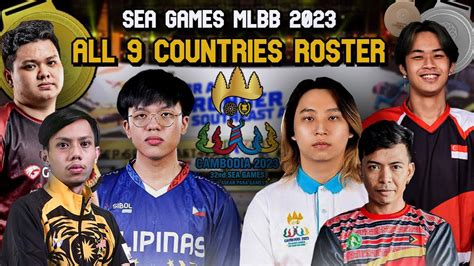 All Sea Games Mlbb Teams Roster Group Draw And Dates Youtube