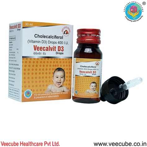 Veecalvit D3 Oral Drops Veecube Healthcare Pvt Ltd