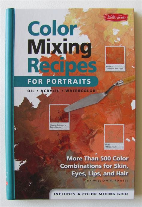 The Watercolour Log: Book Review - Color Mixing Recipes for Portraits