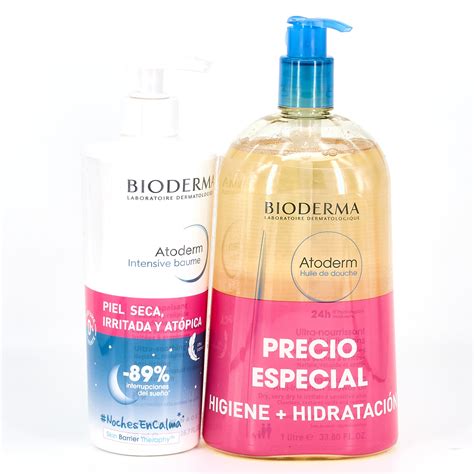 Comprar Bioderma Pack Atoderm Intensive Loci N Aceite Ducha Al Mejor