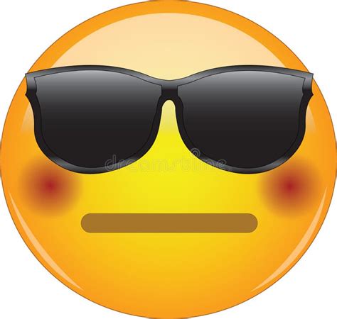 Emoji Di Faccia Neutro Freddo Fantastica Emoticon Gialla Con