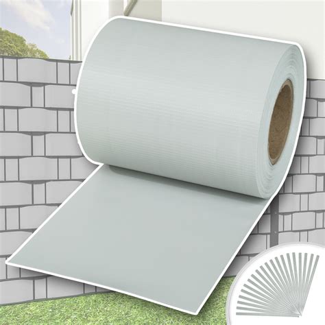 Brise Vue Brise Vent Film Anti Regards Pvc En Rouleau De M X Cm