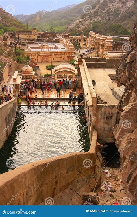 Galtaji Temple Editorial Image 136349272