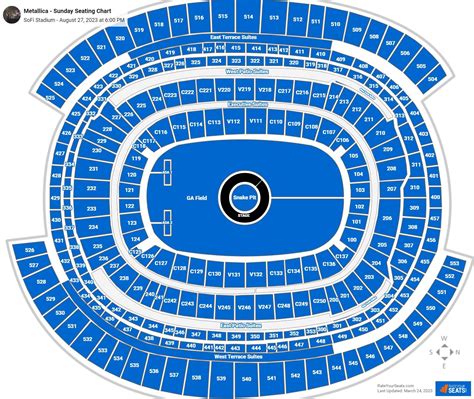 SoFi Stadium Concert Seating Chart - RateYourSeats.com