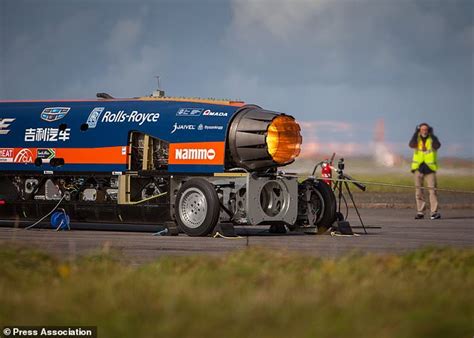 Project To Create 1000mph Bloodhound Supersonic Car Scrapped Daily