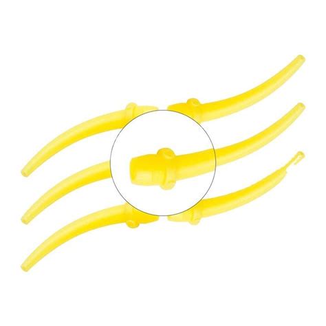 Sj Dental Disposable Intraoral Mixing Tips Yellow Universal Fitting