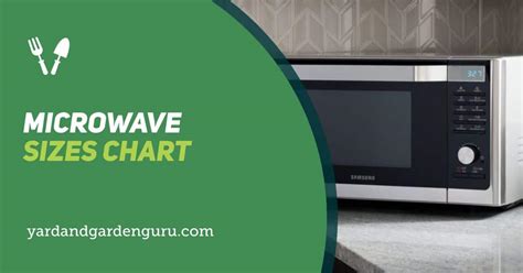 Microwave Sizes Chart