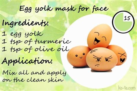 Egg Yolk Face Mask For Dry Skin Mask For Dry Skin Egg Yolk Face Mask Dry Skin Face Mask