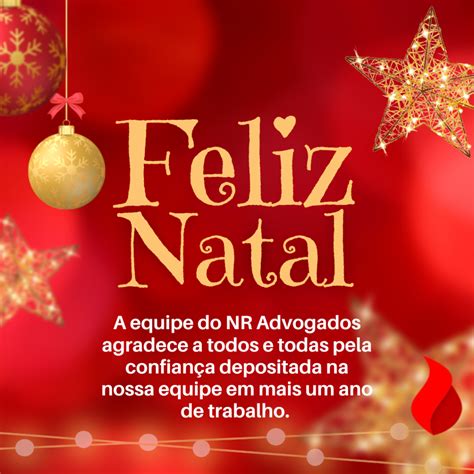 A Equipe Do NR Advogados Deseja Um Feliz Natal E Um Ano Novo Repleto De