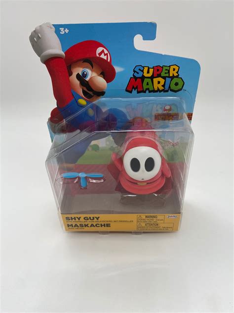 Super Mario Bros. Shy Guy Action Figure MOC - Etsy Australia