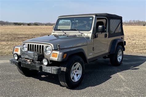 2006 Jeep Wrangler Unlimited Rubicon 6 Speed For Sale On Bat Auctions Closed On May 11 2024