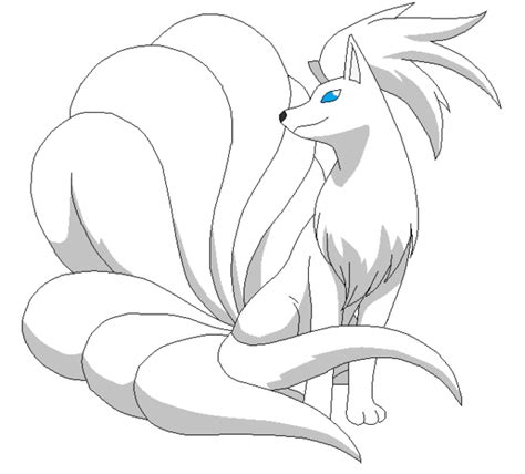 Nine Tails Drawing at GetDrawings | Free download