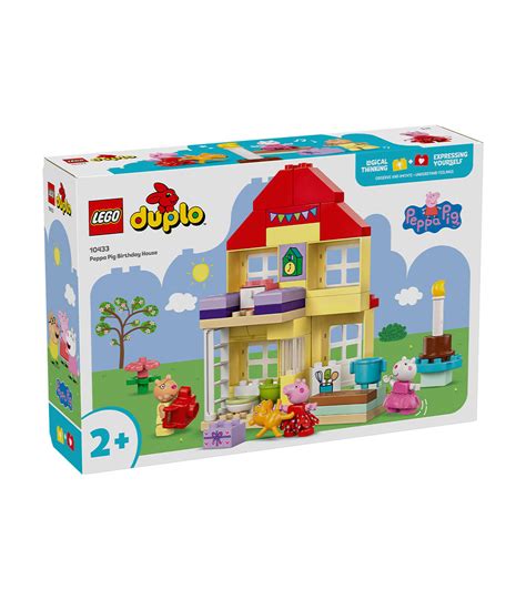 LEGO DUPLO 10433 PEPPA PIG BIRTHDAY HOUSE AGE 2 BUILDING BLOCKS