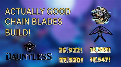 This Chain Blades Build Is Actually Good Shock Chain Blades Build