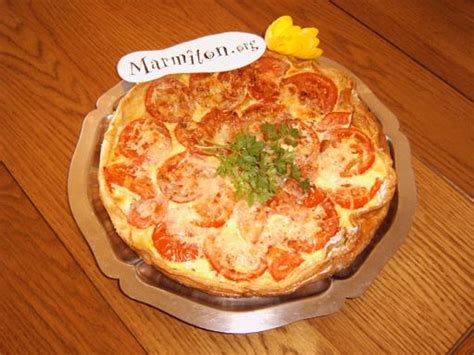 Quiche Aux Tomates Recette De Quiche Aux Tomates Marmiton