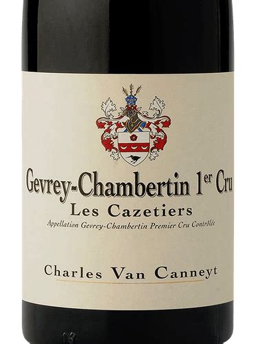 Charles Van Canneyt Gevrey Chambertin Er Cru Les Cazetiers