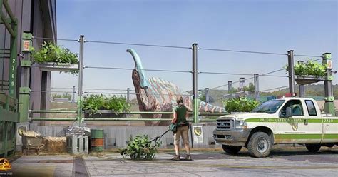 Jurassic World Dino Park Building Concept World Photo Post