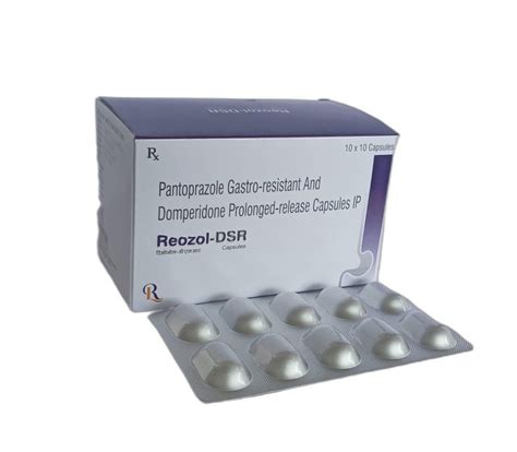 Pantoprazole 40 Mg Domperidone 30 Mg SR At Rs 1050 Box Pantoprazole