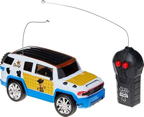 carro de controle remoto fun driver woody toy story  funcoes candide