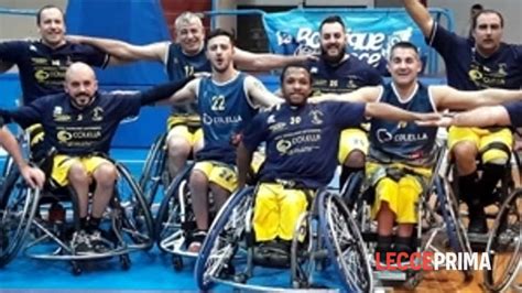 Basket In Carrozzina Serie B Quarta Vittoria Consecutiva Per La