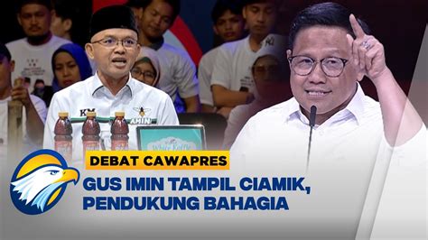 Jubir Amin Gus Imin Menang Dalam Debat Ini Kami Bahagia Youtube