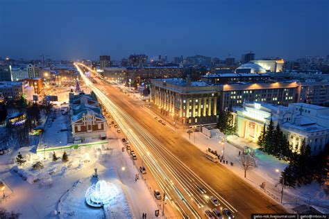 Winter Novosibirsk (photos) — Encyclopedia of safety