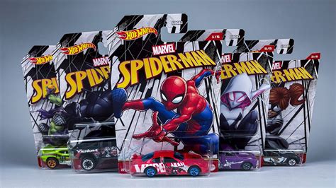 Hot Wheels Spider-Man Series Depicts Both Heroes And Villains, Five Cars Are Included ...