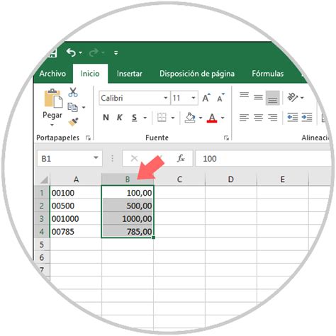 Cómo quitar o poner ceros a la izquierda en Excel 2016 y Excel 2019