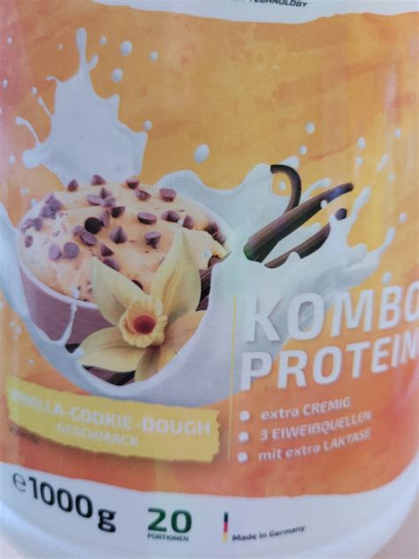 TNT Kombo Protein Vanilla Cookie Dough Kalorien Neue Produkte Fddb