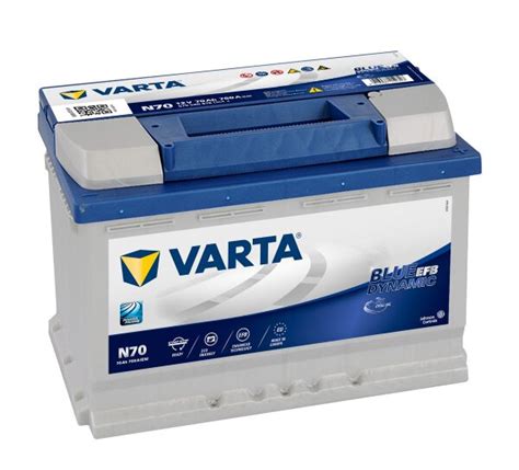 Varta N70 Starterbatterie Blue Dynamic EFB 12V 70Ah 760A 109 99