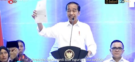 Presiden Jokowi Apresiasi Kinerja Kementerian Atrbpn Karena Berhasil