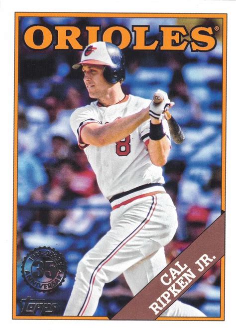 2023 Topps 1988 Topps Baseball 35th Anniversary T88 23 Cal Ripken Jr