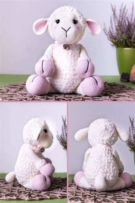 Free Crochet Sheep Pattern Cuddly Stitches Craft