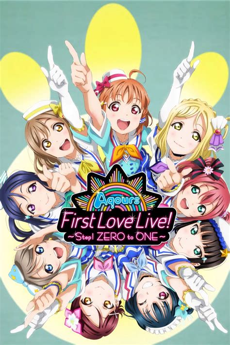 Aqours First Love Live Step ZERO To ONE 2017 Posters The