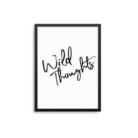 Wild Thoughts Dluxe Prints
