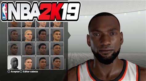 NBA 2K19 CREAR LEBRON JAMES YouTube