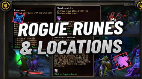 Wow Season Of Discovery All Rogue Runes Locations So Far