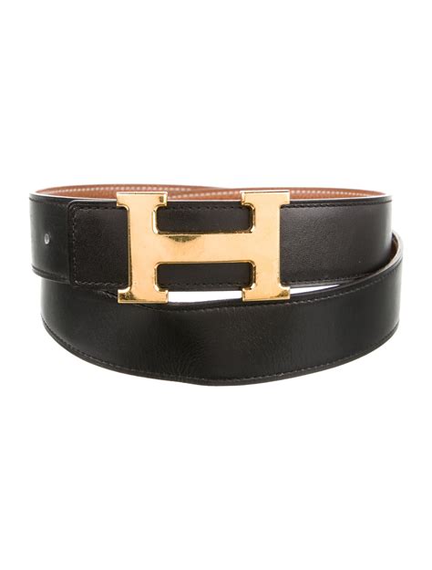 Herm S Reversible Mm H Belt Kit Black Belts Accessories