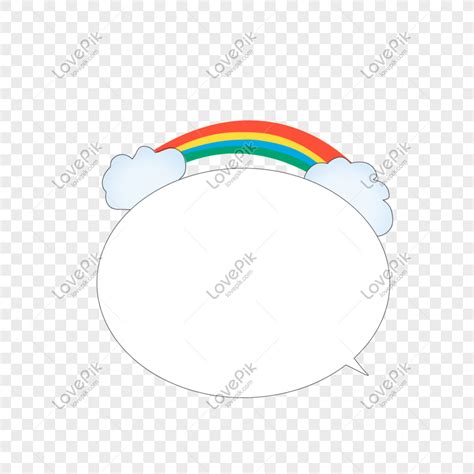 Di Logo Lindo Del Arco Iris De La Nube Png Im Genes Gratis Lovepik